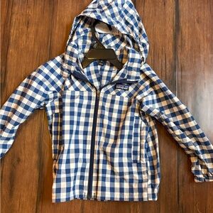 3T Patagonia Blue and White Checkered Jacket